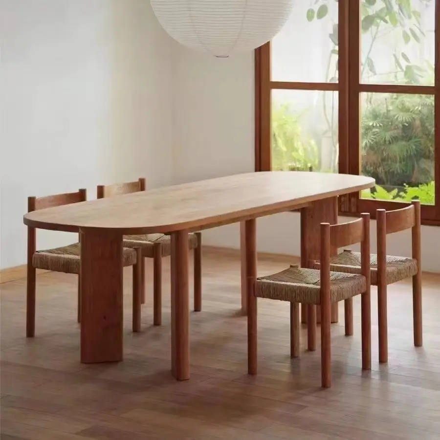 Rectangular Family Dining Table Set