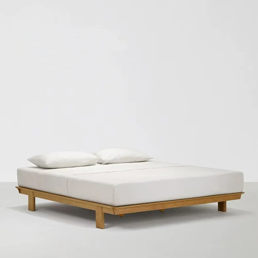 Scandinavian Wooden Bed Frame