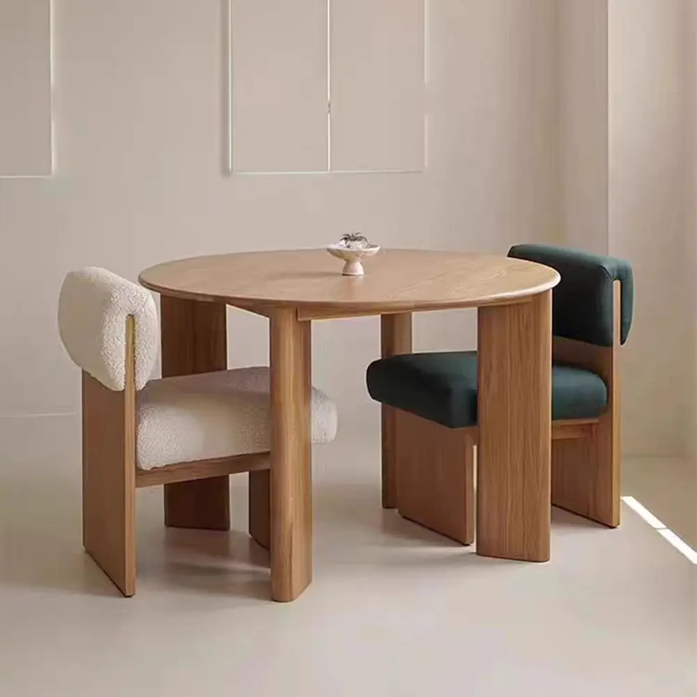 Sculptural Dining Table Set